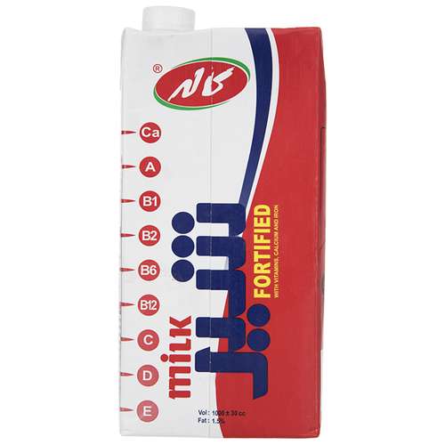 شیر غنی شده کاله حجم 1 لیتر