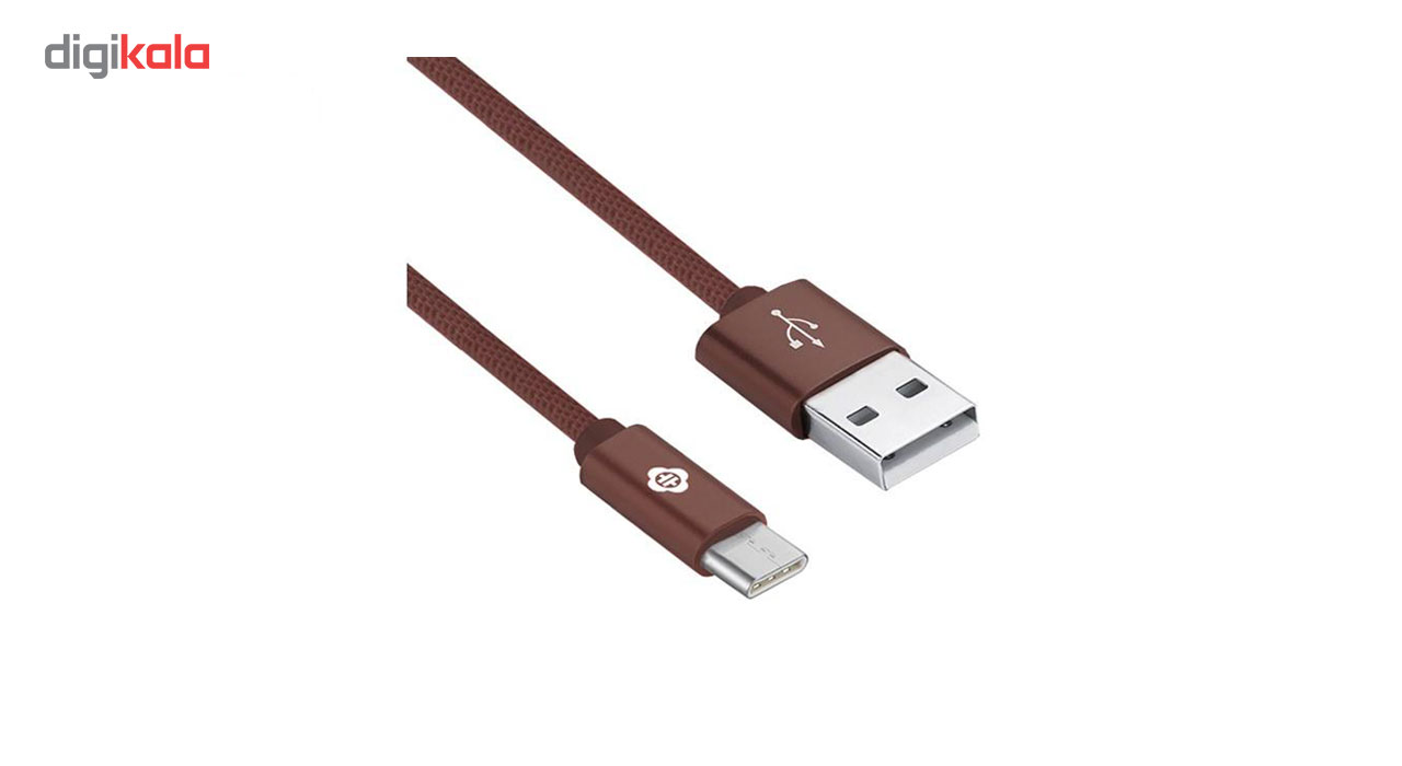 کابل شارژ USB به Type-C توتو مدل Woven طول 1متر