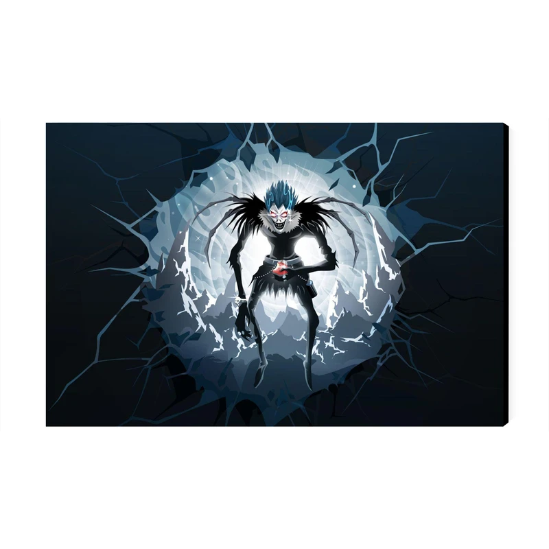 تابلو شاسی عرش مدل انیمه دفترچه مرگ Death Note کد As2554
