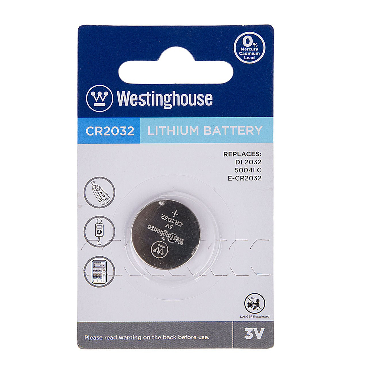 باتری سکه ای وستینگ هاوس مدل CR2032 بسته 24 عددی