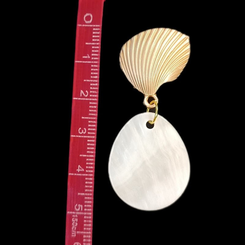 گوشواره زنانه مدل صدف