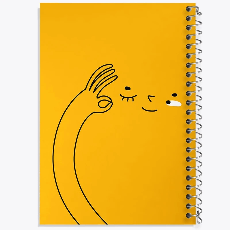 دفتر لیست خرید 50 برگ خندالو طرح شکلک بامزه کد N699