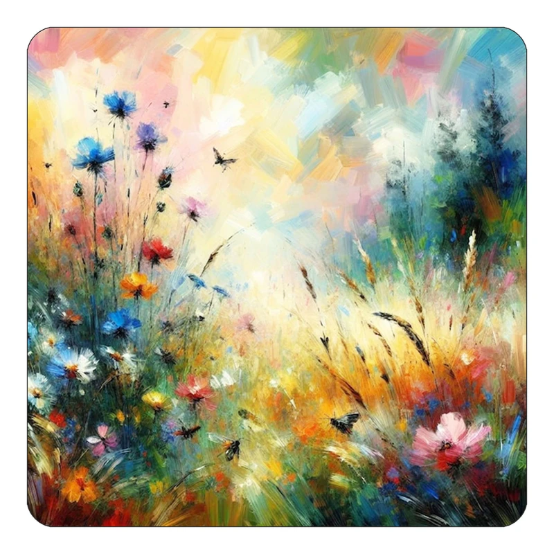 مگنت کاکتی طرح نقاشی رنگ روغن مدل mp69289