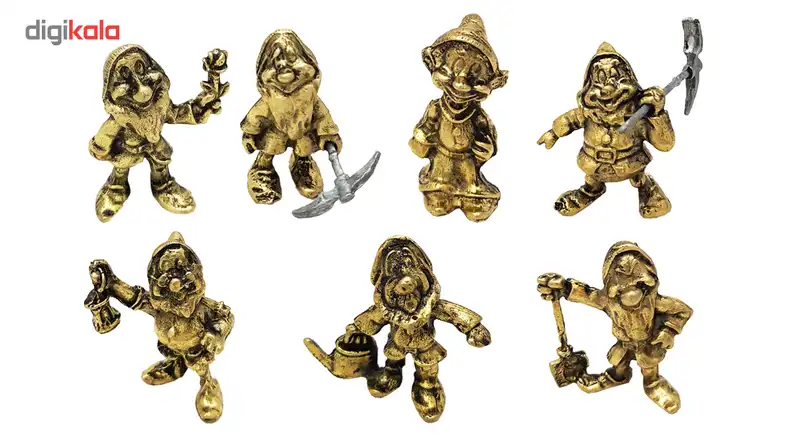 مجسمه فلزی مدل هفت کوتوله مجموعه 7 عددی