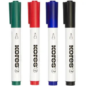 Kores XW1  K Marker Whiteboard Marker - Pack of 4