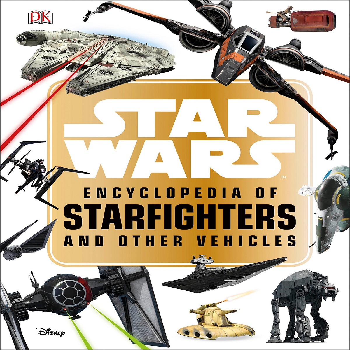 مجله Star Wars Encyclopedia of Starfighters and Other Vehicles Hardcover آوریل 2018