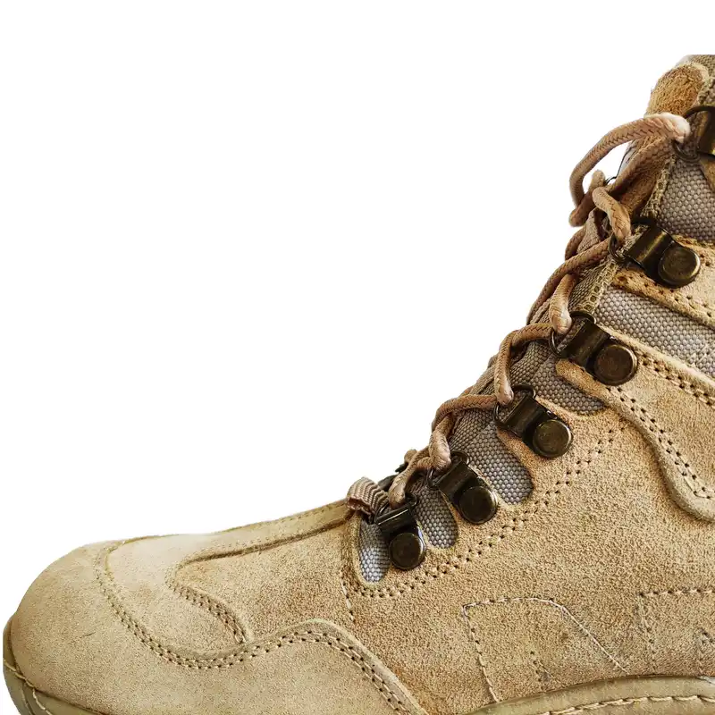 کفش کوهنوردی مردانه مدل رافائل رنگ خاکی