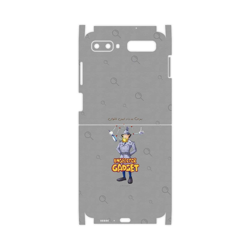 برچسب پوششی ماهوت مدل Inspector Gadget-FullSkin مناسب برای گوشی موبایل سامسونگ Galaxy Z Flip