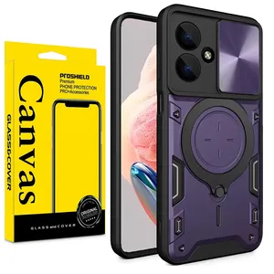Canvas BatmanRing Cover For Xiaomi Poco F5 