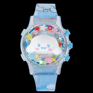 ساعت مچی دیجیتال بچگانه مدل بند سیلیکونی طرح سینامارول