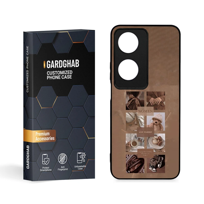 کاور گارد قاب مدل دخترانه مناسب برای گوشی موبایل آنر X7B