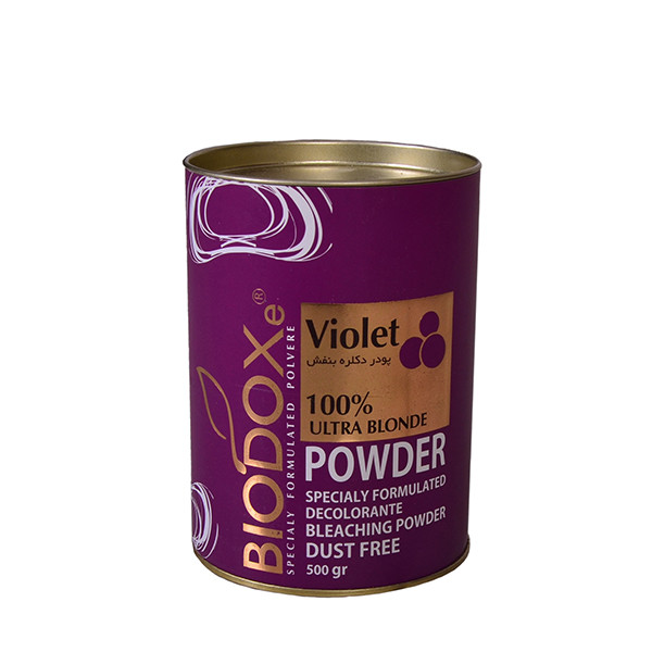 پودر دکلره بیوداکس مدل P01 وزن 500 گرم رنگ بنفش