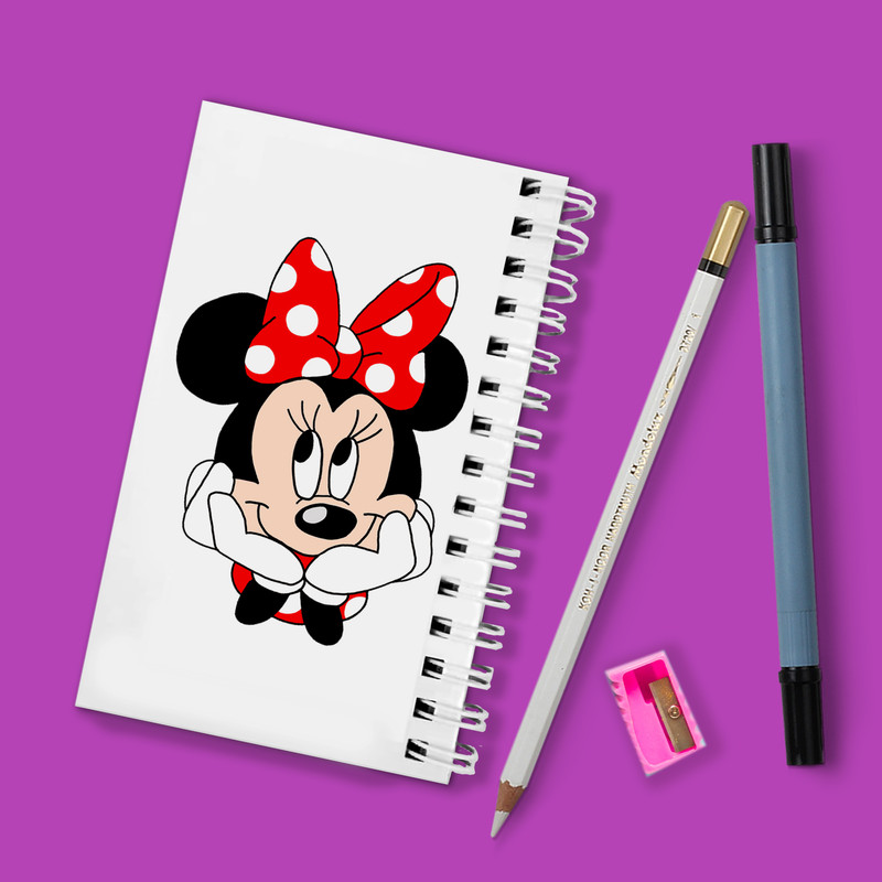 دفترچه یادداشت مدل to do list طرح میکی موس کد 1484730
