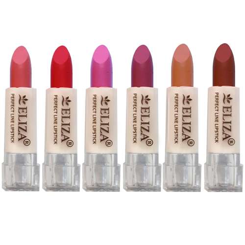 رژ لب جامد الیزا مدل Mini S2 بسته 6 عددی