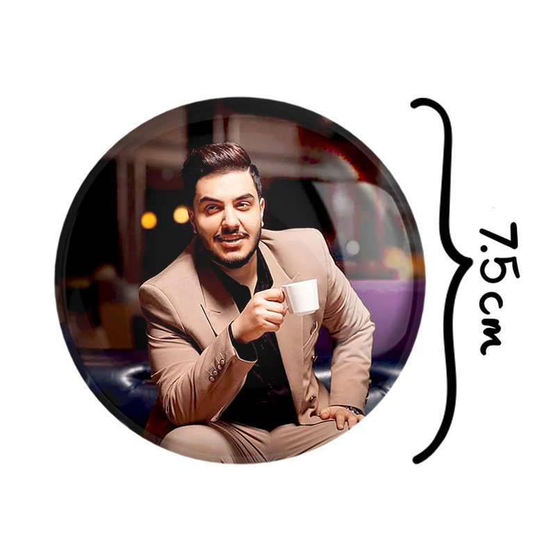 آینه جیبی خندالو طرح آرون افشار مدل تاشو کد 4017