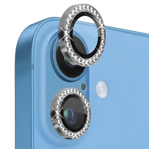 محافظ لنز دوربین گوف مدل Diamond مناسب برای گوشی موبایل اپل iPhone 16 / 16 Plus