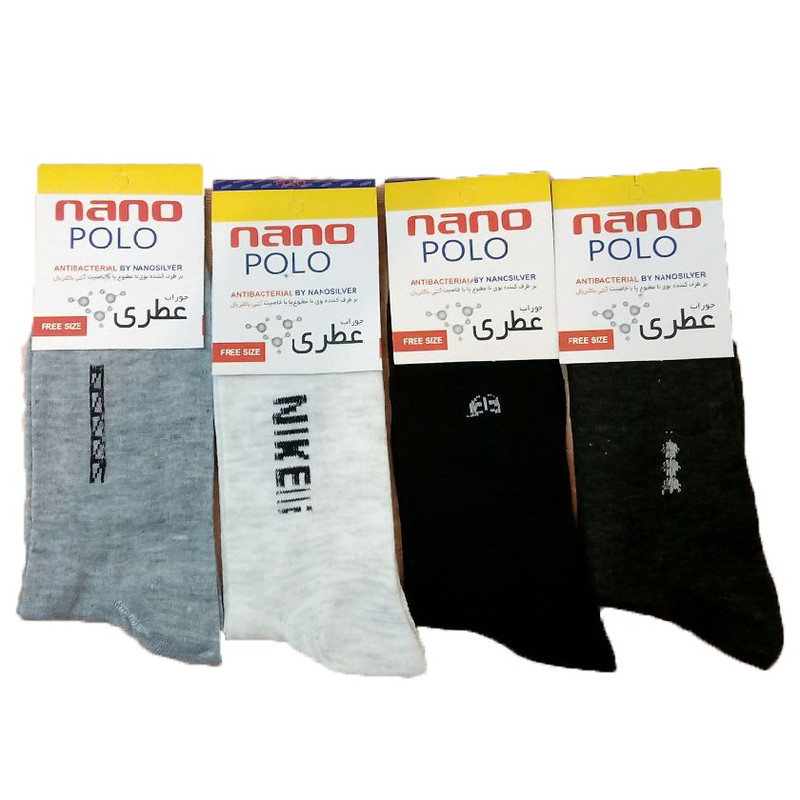 جوراب مردانه مدل عطری کد 5 بسته 4 عددی