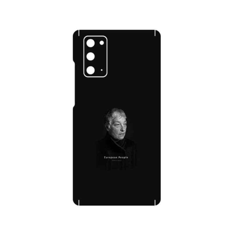 برچسب پوششی ماهوت مدل Portrait of a European Woman مناسب برای گوشی موبایل سامسونگ Galaxy Note 20
