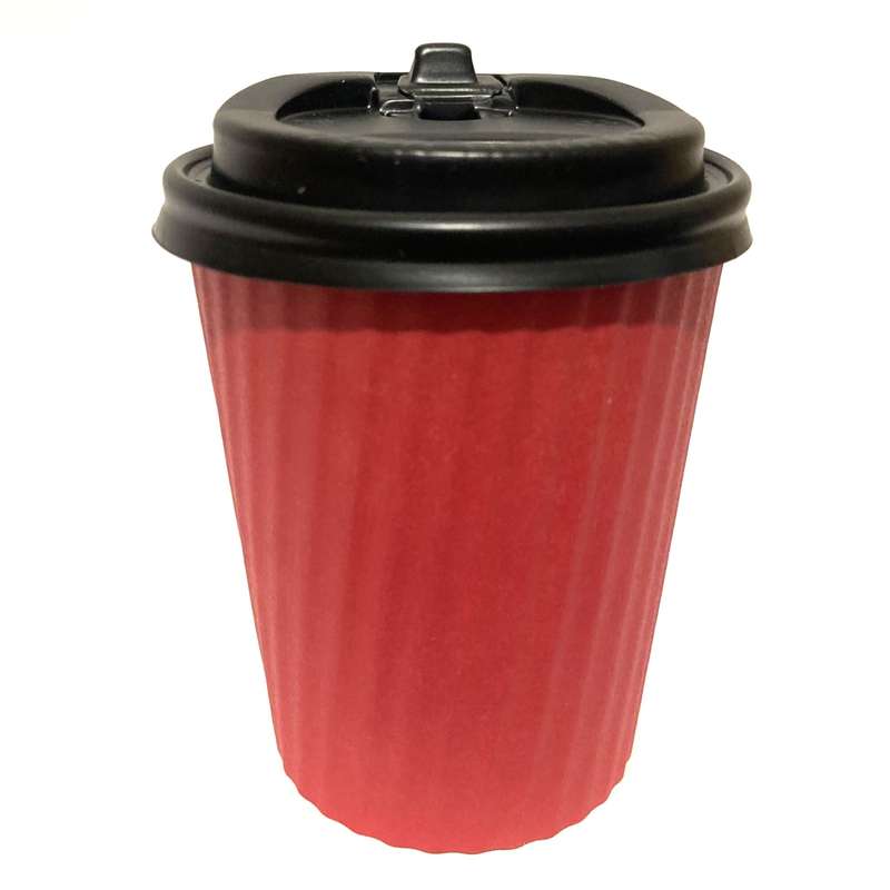 لیوان یکبار مصرف مدل کاغذی دوجداره 360 cc بسته 150 عددی