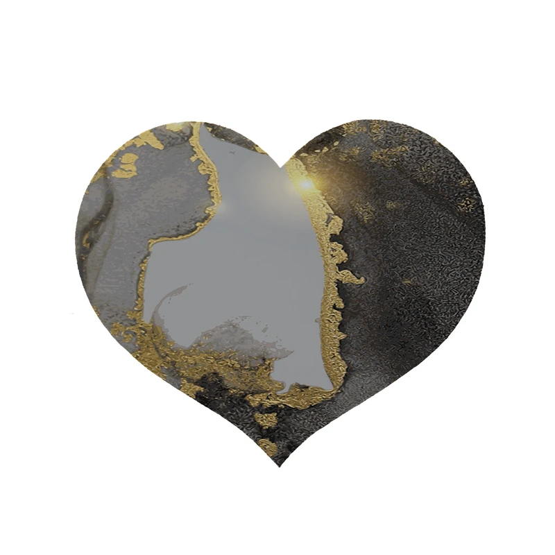 پادری مدل قلب طرح سنگ کد 8943 سایز 90x90 سانتی متر 