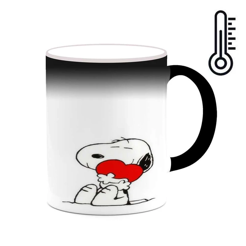 ماگ حرارتی کاکتی مدل کارتون Snoopy کد mgh23110