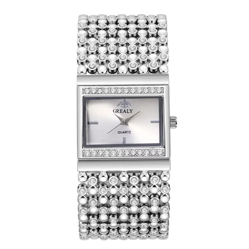 ساعت مچی عقربه ای زنانه مدل کوارتز فوق لوکس کد GN1