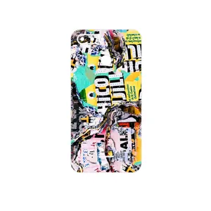 MAHOOT Collage of Teared Paper Cover Sticker for Xiaomi Redmi 6