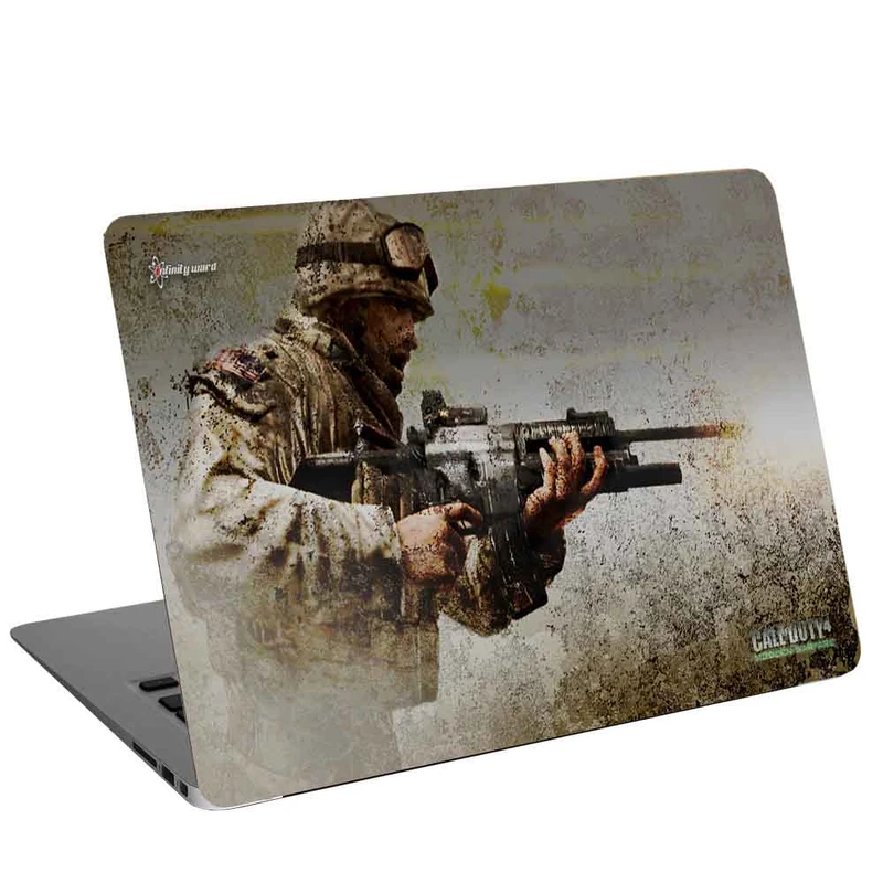 استیکر لپ تاپ طرح Call of Duty کد cl-129 مناسب برای لپ تاپ 15.6 اینچ