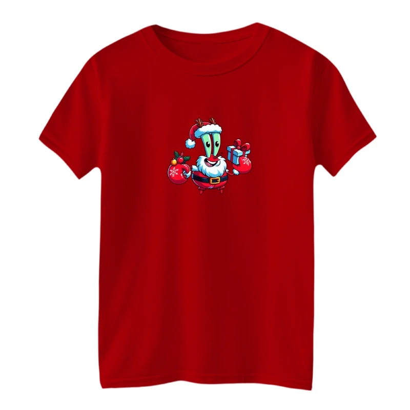 تی شرت آستین کوتاه بچگانه مدل کریسمسی کد07