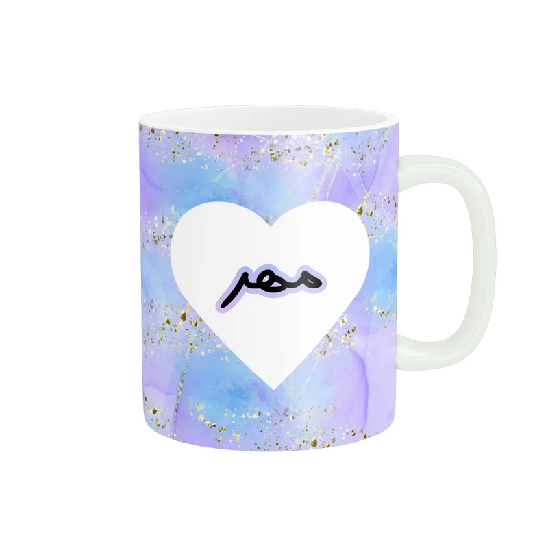 ماگ پاد آفرین مدل تولدی طرح ماه مهر کادو تولد کد p11391