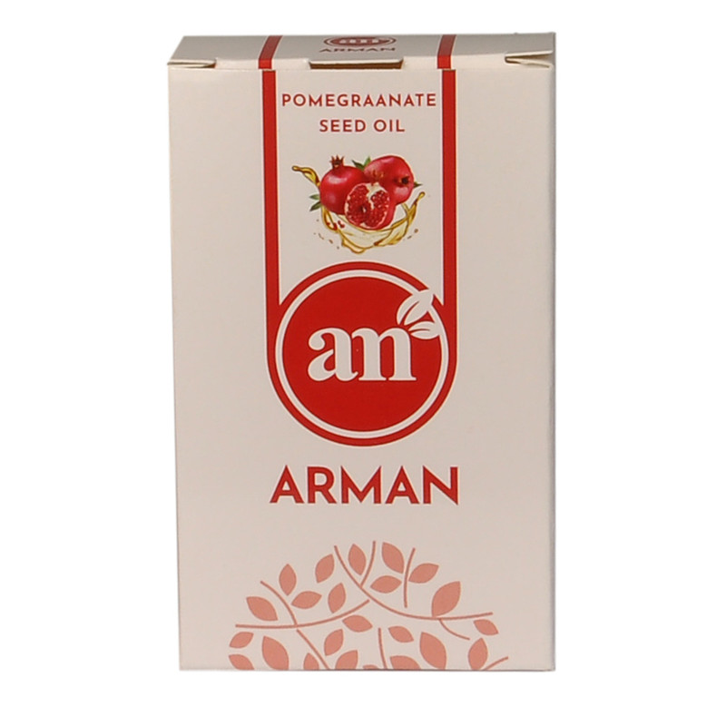 روغن بدن آرمان مدل هسته انار حجم 30 میلی لیتر