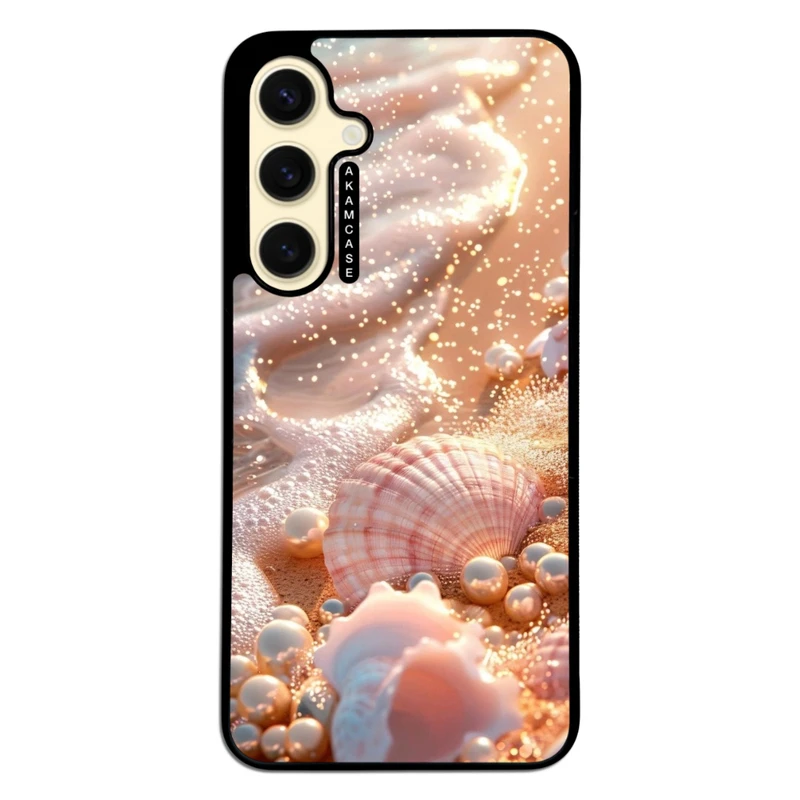 کاور آکام مدل AMC-WSGS24FE-PEARL1 مناسب برای گوشی موبایل سامسونگ Galaxy S24 FE