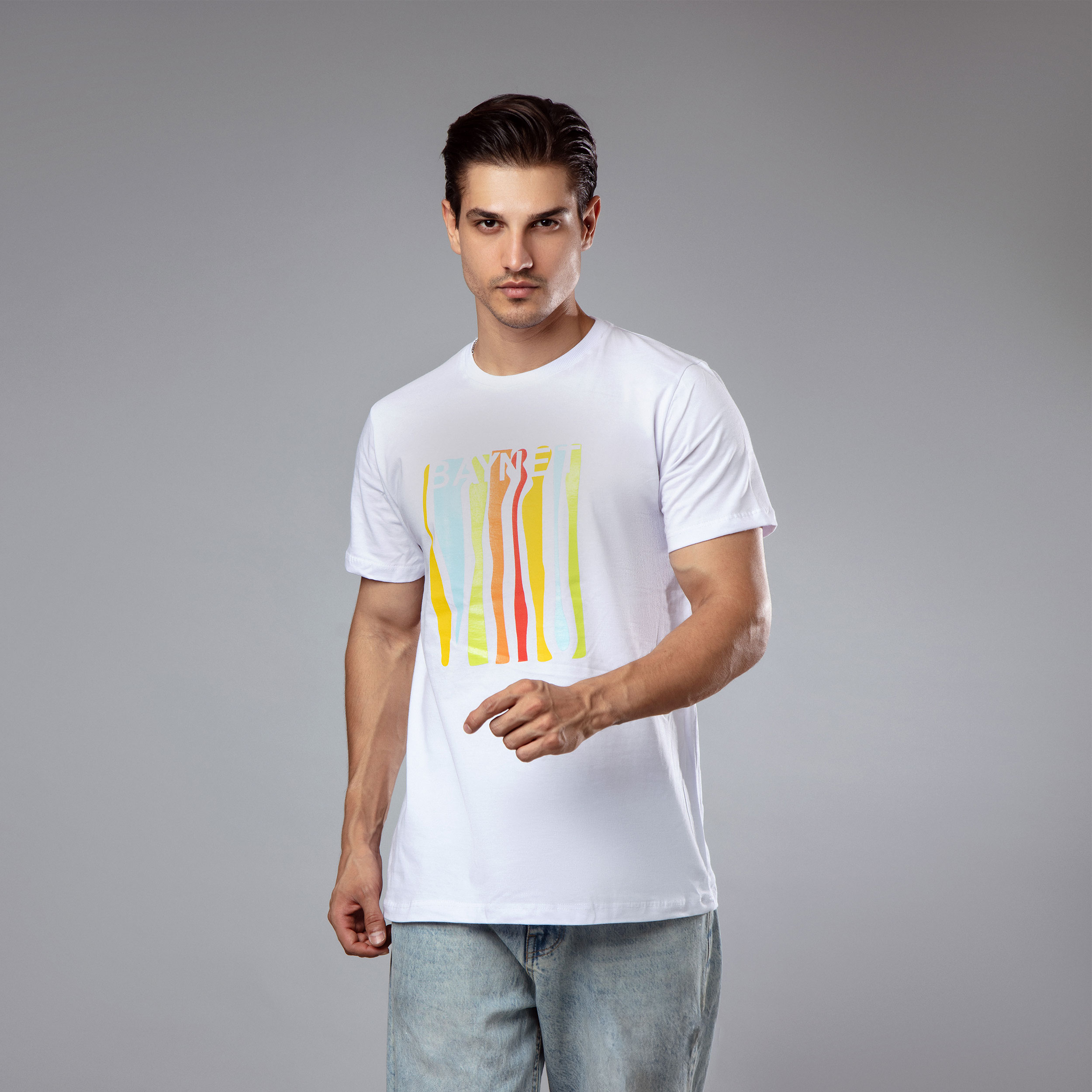 تی شرت آستین کوتاه مردانه باینت مدل 2261549-01 -  - 1