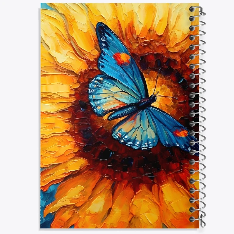 دفتر نقاشی 50 برگ خندالو طرح پروانه کد F1336