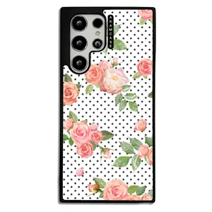 AKAM AMCWSGS22U-FLOWERS7 Cover For Samsung Galaxy S21 Ultra
