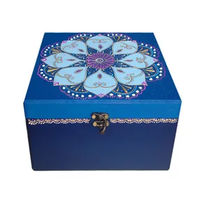 جعبه جواهرات چوبی یک هدیه خوب کد m1