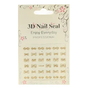 استیکر طراحی ناخن مدل پاپیون کد MT035