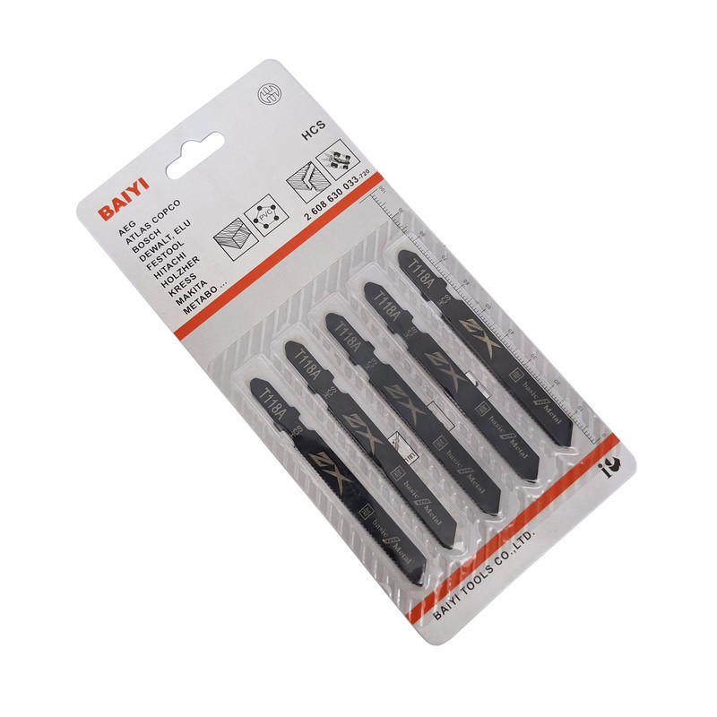 تیغه اره عمودبر بایا مدل T118A مجموعه 5 عددی