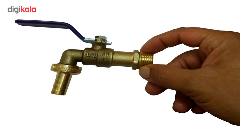 شیر آب ایران آلیان مدل توپی 1/2 شیر آب ایران آلیان مدل توپی 1/2