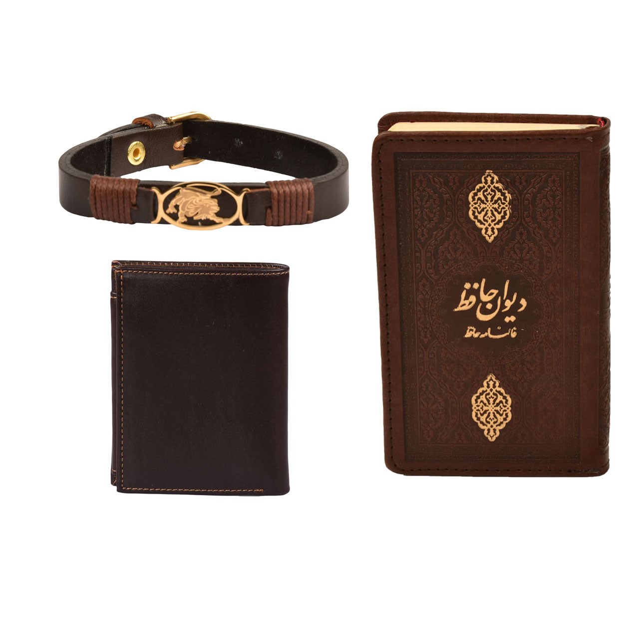 ست هدیه طرح تولد مرداد  کهن چرم  مدل m106- 5