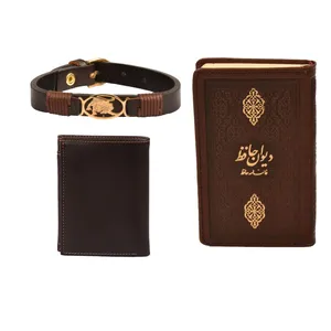 ست هدیه طرح تولد مرداد  کهن چرم  مدل m106- 5