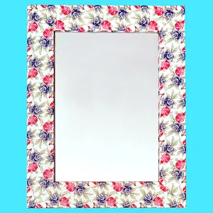 آینه رومیزی نوین قاب مدل flower