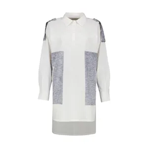 مانتو زنانه زیبو مدل 011142-WHITE