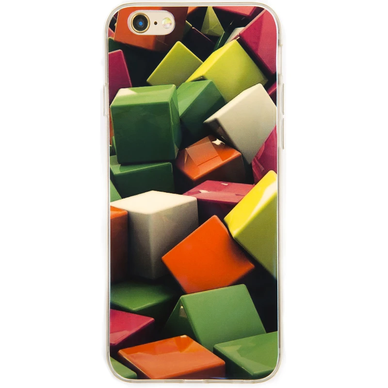 کاورژله ای مدل Cube مناسب برای گوشی موبایل آیفون 6plus