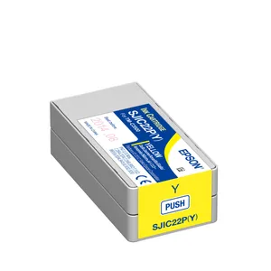 کارتریج زرد اپسون مدل SJIC22P مناسب برای پرینتر C3500