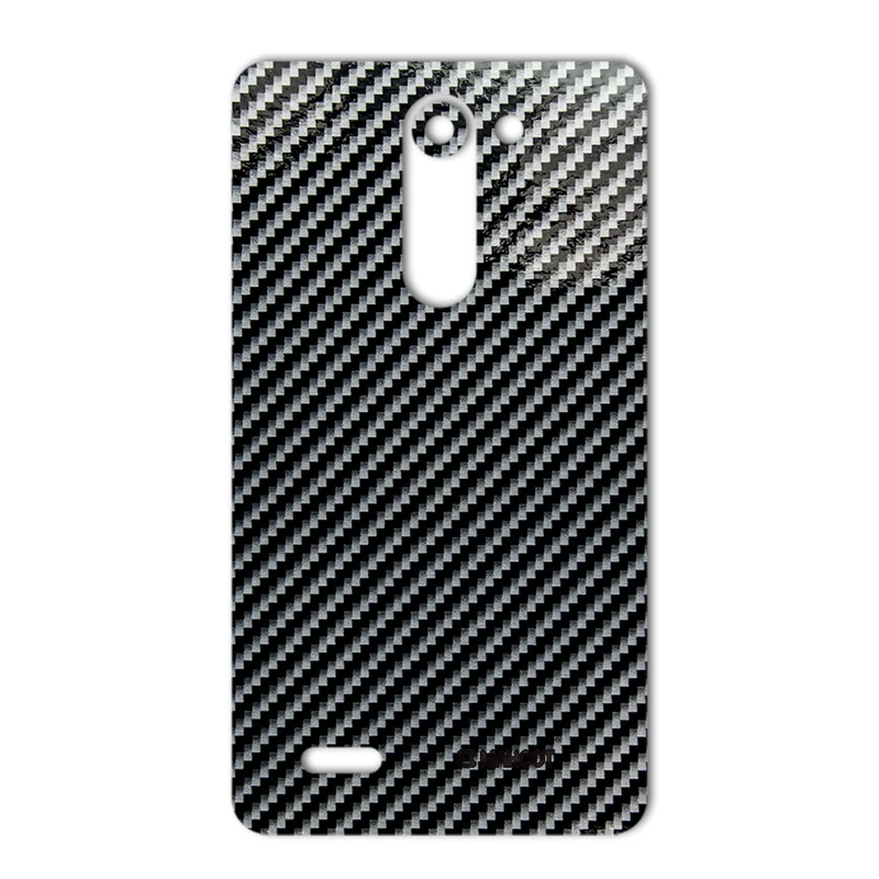 برچسب پوششی ماهوت مدل Shine-carbon Special مناسب برای گوشی LG L Bello