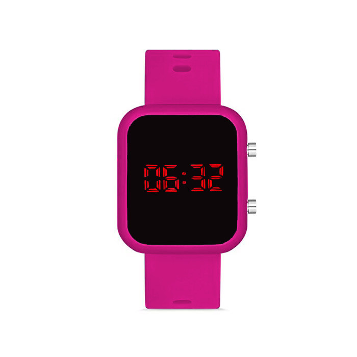 ساعت مچی دیجیتال زنانه مدل Pink-jelly ساعت مچی دیجیتال زنانه مدل Pink-jelly