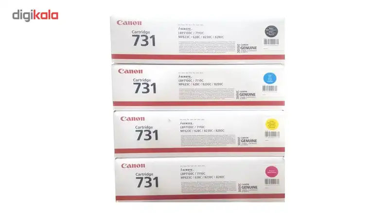 پک کارتریج چهار عددی کانن مدل 731