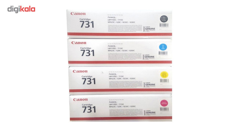 پک کارتریج چهار عددی کانن مدل 731