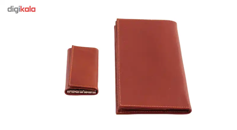 ست هدیه چرم طبیعی چرم بارز مدل DS13